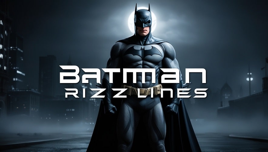 Batman rizz lines for you