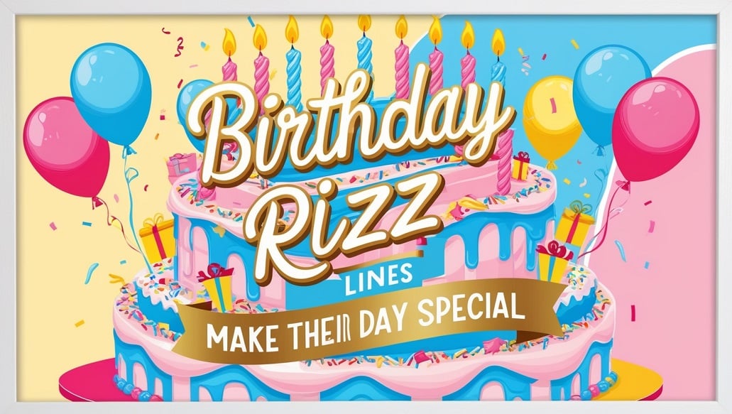 Birthday Rizz Lines to Make Their Day Special