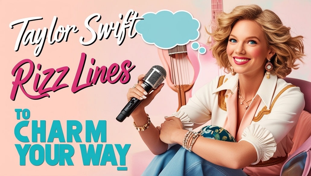 Taylor Swift Rizz Lines to Charm Your Way