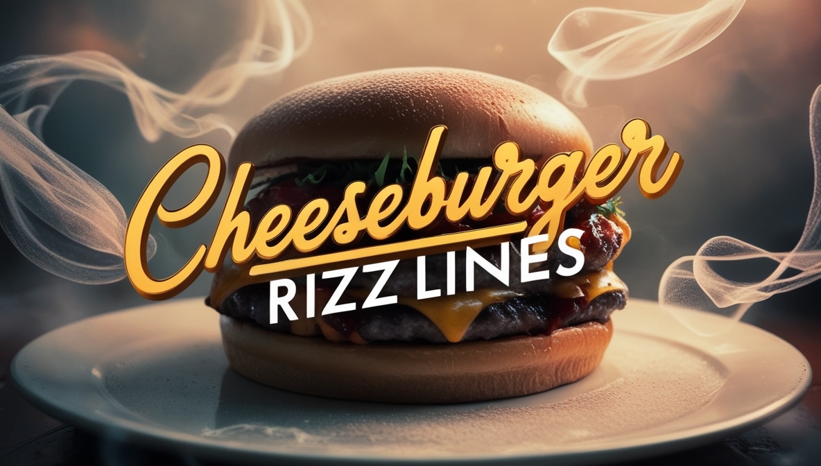 Cheeseburger Rizz Lines