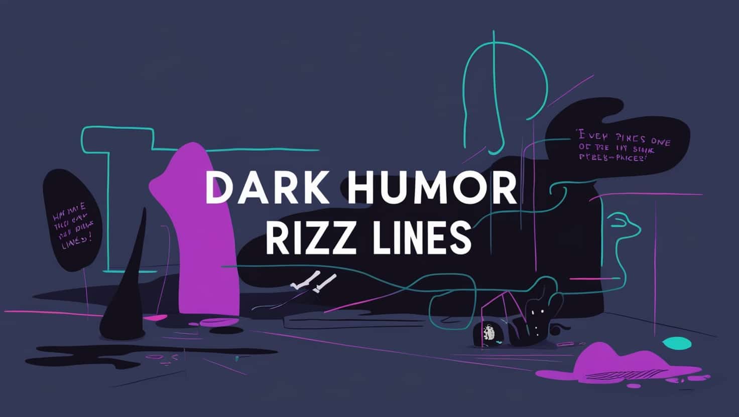 Dark Humor Rizz Lines