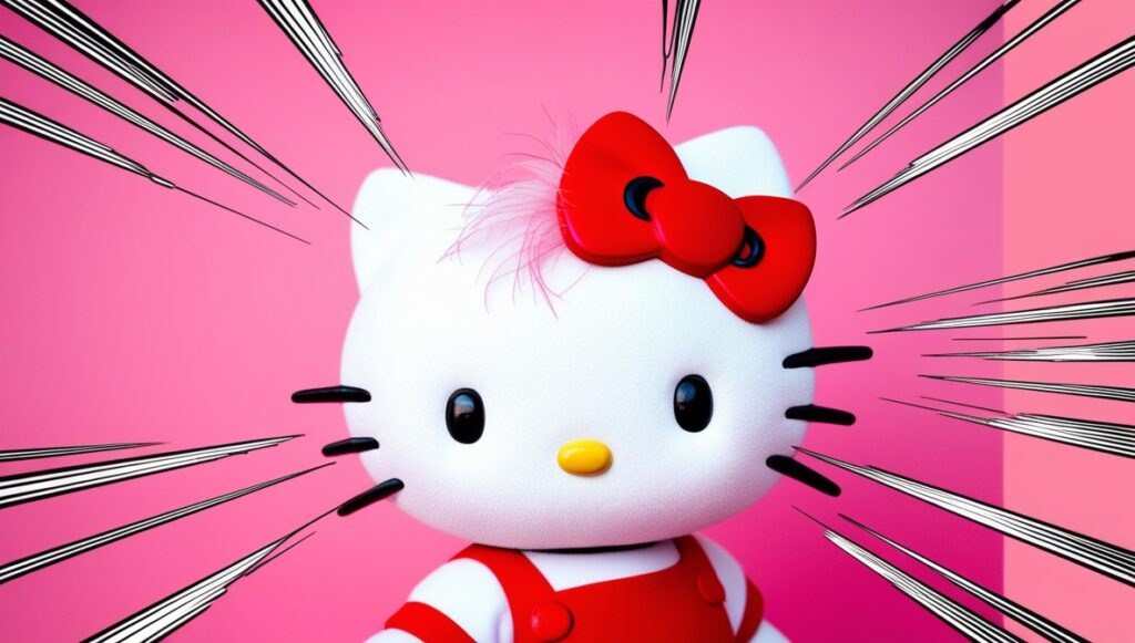 Hello Kitty Rizz pickup line