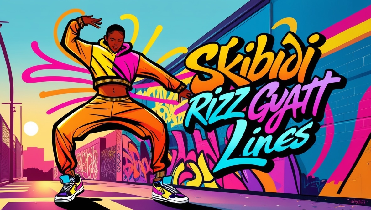 Skibidi Rizz Gyatt Lines