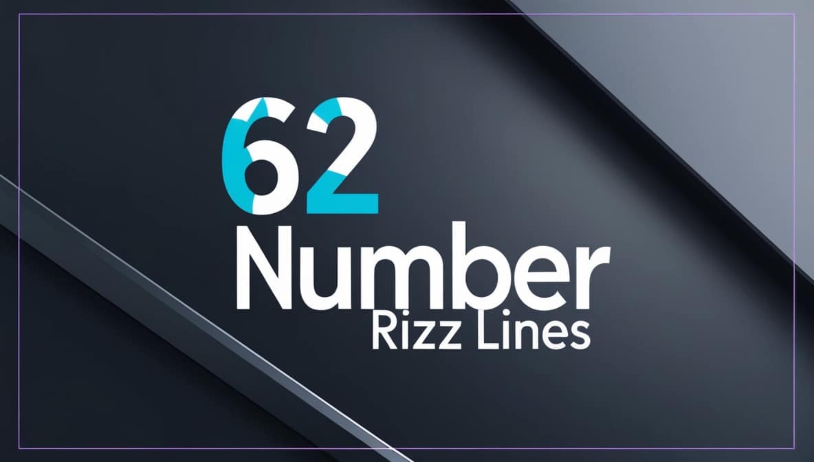 62 Number rizz Lines